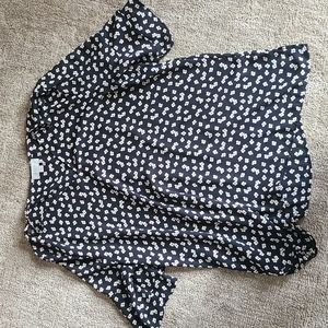 LOFT floral blouse